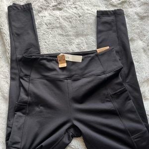 Victoria secret active winter leggings black size Med